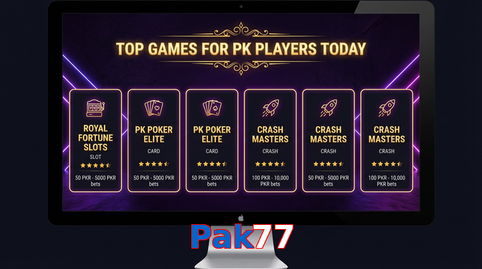 Payment and PKR controls in Pak77